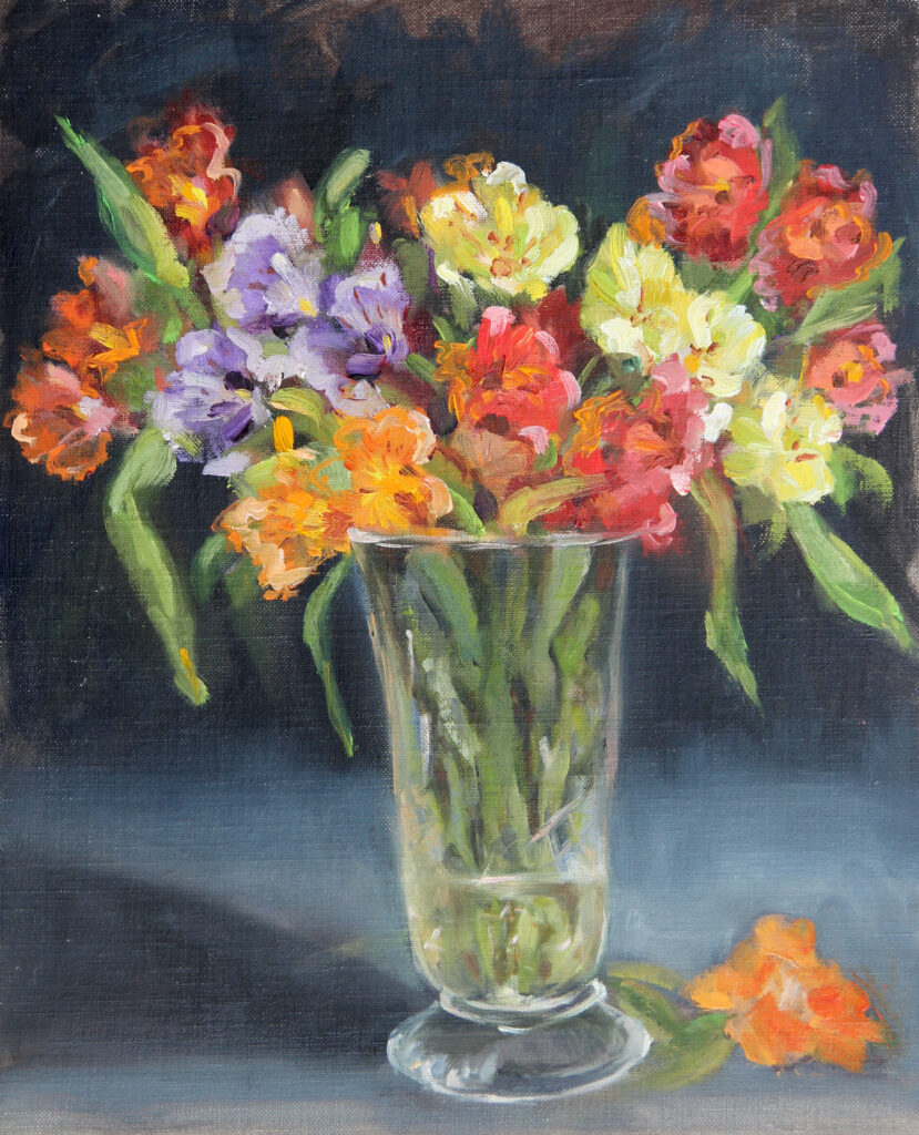 Vase of flowers